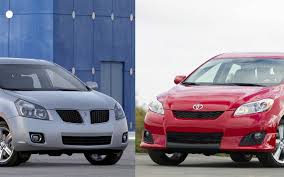 Pontiac Vibe and Toyota Matrix
